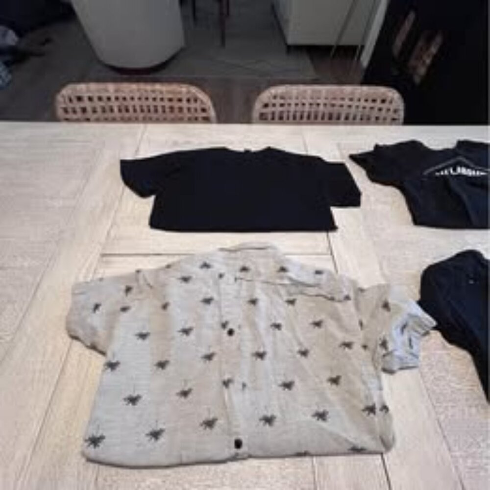 Lot of 4 Boys Medium Surf Shirts (10-12)